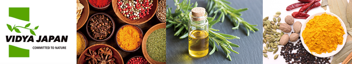 <small>植物エキス・ハーブエキスの製造・輸入・販売</small><br>VIDYA JAPANの商品をご紹介